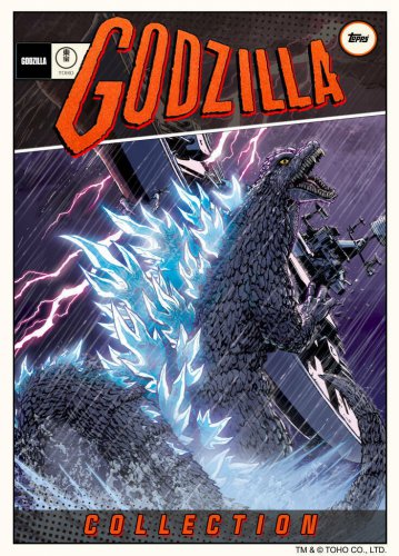 TOPPS GODZILLA COMIC COVER #5 *SUPER RARE* NFT Digital Blockchain LOW MINT #180