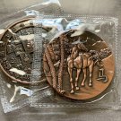 Zodiac Challenge Coin-COPPER-Year of the HORSE-Sealed Pack-High Relief! NEW!