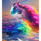 NFT Crypto Rare Authentic Art -"RAINBOW UNICORN" LOW Mint #13 Art of Journey
