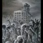 NFT Crypto Rare Authentic Art -"ZOMBIE RISING" LOW Mint #2 of 17- HAND DRAWN