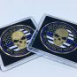 Police Challenge Coin Law Enforcement 2PCS St Michael Catholic Christian W/CASE