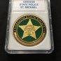 OREGON STATE POLICE ST MICHAEL POLICE Challenge Coin Souvenir 40mm with Case