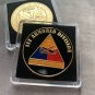 US ARMY Challenge Coin 1ST ARMORED DIVISION "OLD IRONSIDES" with Case!