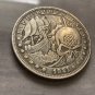 Skull Nordic Viking Ship Custom Novelty  Lucky Heads Tails Challenge Coin NEW!