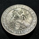 Sexy Cowgirl Chaps Novelty Good Luck Heads Tails Challenge Coin