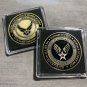 Air Force Airman Award Aim High-Fly Fight Win Challenge Coin /USAF-Pilot w/Case!