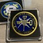 US Coast Guard Intelligence Challenge Coin USCG-with Snap Tight Case