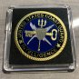 US Coast Guard Intelligence Challenge Coin USCG-with Snap Tight Case