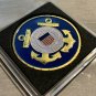 US Coast Guard Intelligence Challenge Coin USCG-with Snap Tight Case