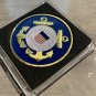 US Coast Guard Intelligence Challenge Coin USCG-with Snap Tight Case