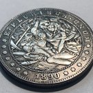 Sexy Women Cozy Corner Novelty Good Luck Heads Tails Challenge Coin