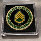 US ARMY STAFF SERGEANT E-6 Challenge Coin with Case-US Military Gift Coins