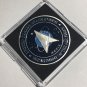 U.S. SPACE FORCE - SPACE COMMAND Challenge Coin W 2x2 Case Fast Ship USA AF41