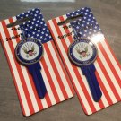 Officially Licensed USN US Navy House Key Blanks -SET OF 2 - Kwikset KW1/10/11