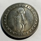 Sexy Woman All Wrapped Up Novelty Good Luck Heads Tails Challenge Coin