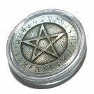 Satanic Pentagram Devil Novelty Good Luck Heads Tails Challenge Coin