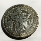 Last Skeleton Ballroom Dance Novelty Good Luck Heads Tails Challenge Pocket Coin