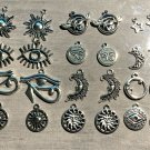 WHOLESALE JEWELRY MAKING LOT OF 24 PCS NEW! Findings Pendant/Earring Charms