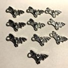 BAT Charm-WHOLESALE Lot of 10-USA Seller-FREE SHIPPING!