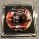 FDNY 343 America's Heroes 9/11 Challenge Coin First Responders Hero Coin w Case