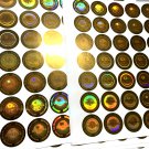 150 GOLD Foil "ORIGINAL GUARANTEED GENUINE" ROUND HOLOGRAM VOID SECURITY LABELS