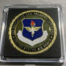 US AIR FORCE AIR EDUCATION TRAINING AND COMMAND Challenge Coin with Case!