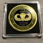 Army 101st Airborne Screaming Eagle Challenge Coin-US Army with Case!