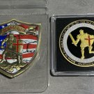 US NAVY Challenge Coin SET - Put On The Full Armor of God-Fight Against Evil