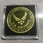 US AIR FORCE RQ-4 GLOBAL HAWK SURVAILANCE REMOTE AIRCR Challenge Coin with Case!