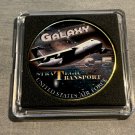 US AIR FORCE C-5 GALAXY Strategic Transport Jet Challenge Coin with Case!