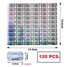 120 HOLOGRAM AUTHENTIC VOID SECURITY LABELS Genuine Original Numbered