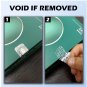 120 HOLOGRAM AUTHENTIC VOID SECURITY LABELS Genuine Original Numbered