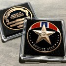US Military Challenge Coin "BRONZE STAR" USMC USN ARMY USAF USCG w/Case NEW!