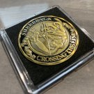 Shellback United States Navy Marine Corps USN USMC Challenge Coin BRONZE w CASE