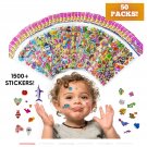 Stickers for Kids-3D Puffy Stickers- 50 Different Sheets-1500+ Stickers