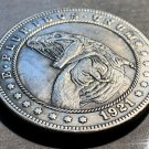 Angry T-REX Popular Novelty Good Luck Heads Tails Gift Challenge Coin