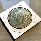 Liberty Peace Skull Flip Novelty Good Luck Heads Tails Challenge Coin