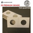 25 Guardhouse FOR QUARTERS Mylar Coin Flips-PREMIUM QUALITY COLLECTORS