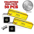 50 Guardhouse 2x2 Tetra Plastic Snaplocks For NICKELS GREAT DEALS!