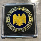 NATIONAL GUARD BUREAU Challenge Coin United States DOD with Case