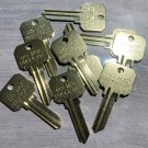 10 PACK-Uncut NEW KWIKSET DND-KW1-5 PIN Brass "Do Not Duplicate" Key blanks