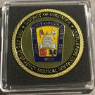 Washington D.C. Metropolitan FIRE & EMS GOLD FINISH Challenge Coin