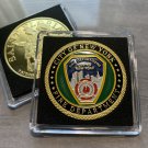 FDNY NEW YORK CITY "NYC' NYFD FIRE DEPARTMENT Challenge Coin w Case!