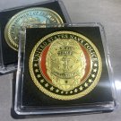 Navy Police MP Law Enforcement Challenge Coin USN US Navy New With Case!
