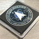 Beautiful United States U.S. SPACE FORCE USAF Trump Challenge Coin W Case! New!