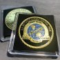 COMBAT CONTROL Challenge Coin United States AIR FORCE USAF w Case! New!