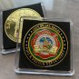 CHALLENGE COIN Las Vegas Fire & Rescue Department  Gold Vers.  w Case NEW!