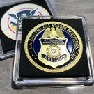 United States DOHS "Customs & Border Protection" Challenge Coin 40mm w/case New!