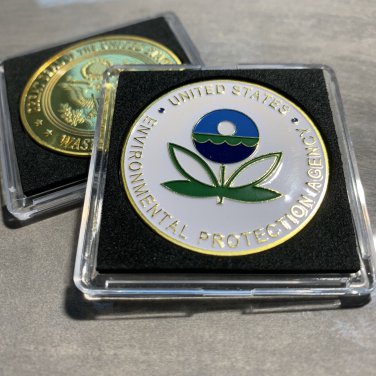 EPA US ENVIRONMENTAL PRTOECTION AGENCY US Government Challenge Coin W Case