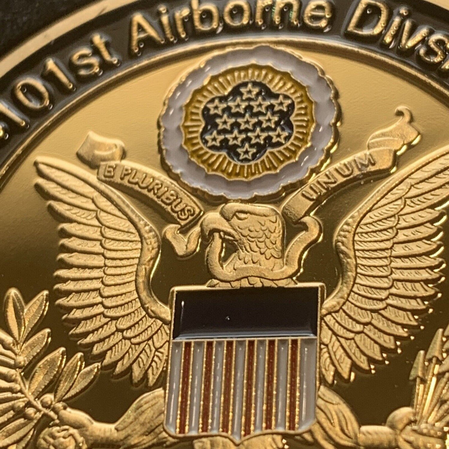 Moneta Sfida 101st Airborne Division – Challenge Coin In Metallo Con Incisione 3D – Regalo Per Militari E Collezionisti - 2